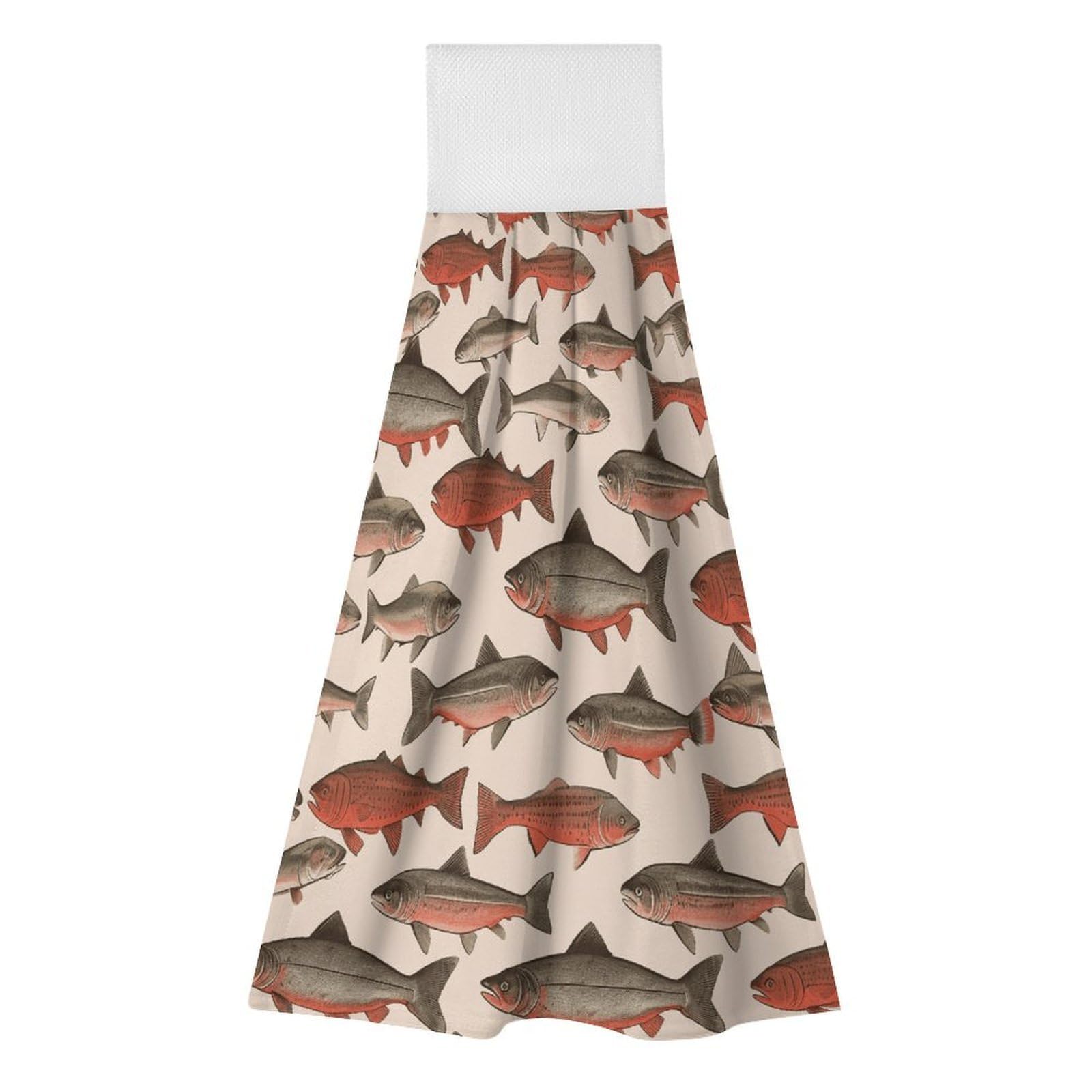 Khauerbc Style Salmon Hand Towel For Quick Drying & Absorbent,Kitchen Towels Polyester,11.9 * 11.6 In,Yoga Towel For Bathroom,Kitchen,Gym,Shower,Hotel,And Spa