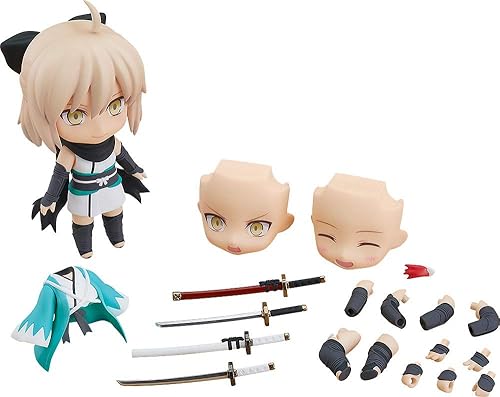 Good Smile Fate/Grand Order: Saber/Okita Souji (versión Ascensión) Figura de acción de lujo Nendoroid