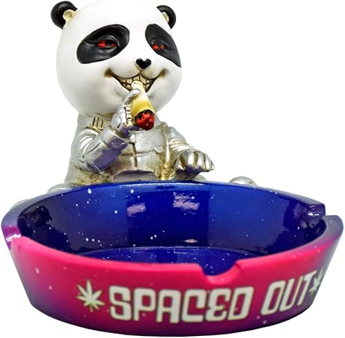 Cenicero de poliresina Panda Espaciado - 5.6"x4"