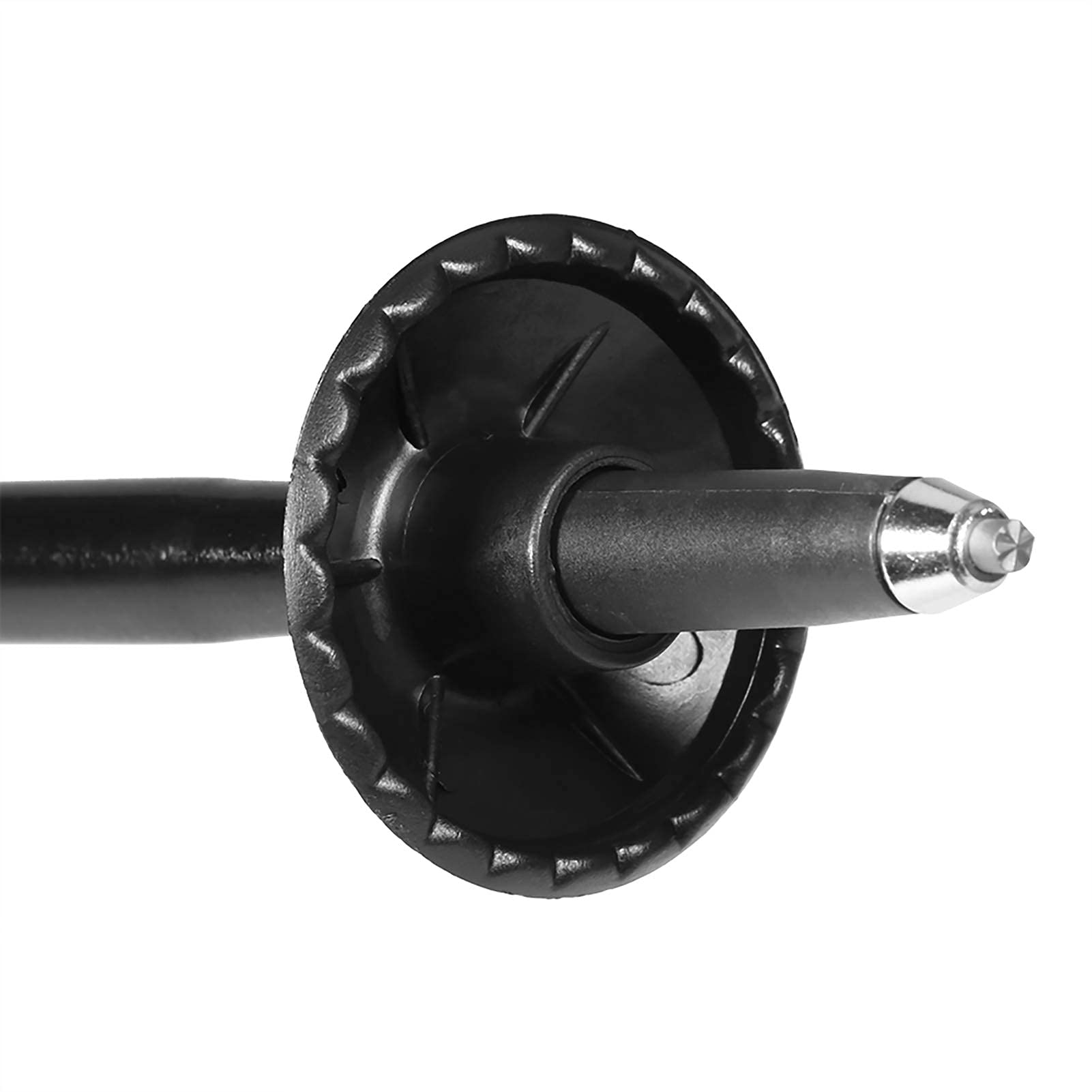 OUKENS Trekking Pole Basket, 12PCS Black Trekking Pole Round Snow Ski Mud Basket Hiking Walking Stick Replacement Accessory