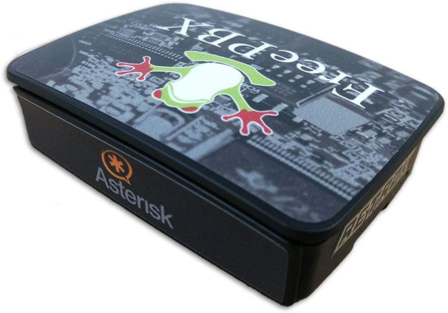 Digitalkey Case Raspberry + Stickers Set + Heatsink PI4 - FreePBX