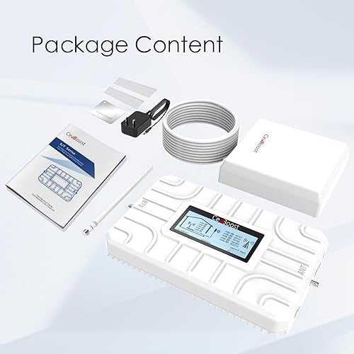 Miniatura 6 de Amplificador de teléfono celular para el hogar y la oficina, amplificador de señal de teléfono celular, 5,000 pies cuadrados, banda 5121317466225,