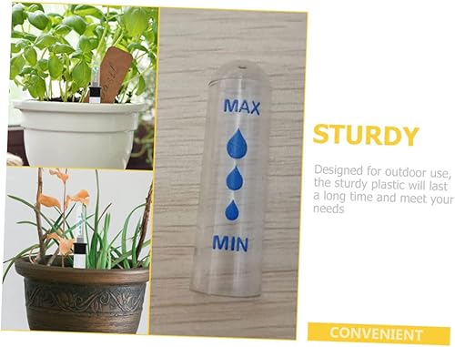 Miniatura 3 de GANAZONO Indicador de nivel de riego automático para plantas de interior, medidor de profundidad de agua de plástico resistente para plantas en
