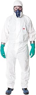 3M 4545XL Schutzanzug, Typ 5/6, Größe XL, Weiß