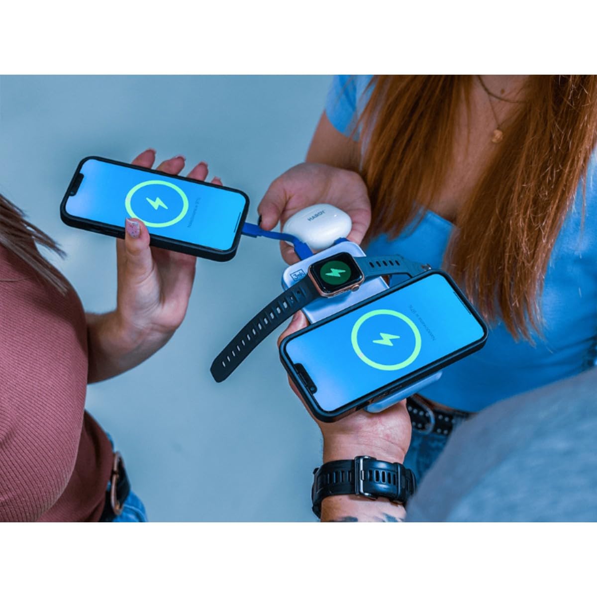 3MK Powerbank PastelUp 10000mAh Magsafe Azul