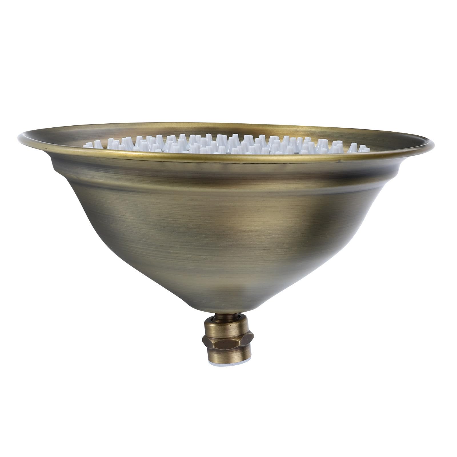 Cabezal de Ducha de Techo Cobre Vintage Acero Inoxidable, 8 Pulgadas