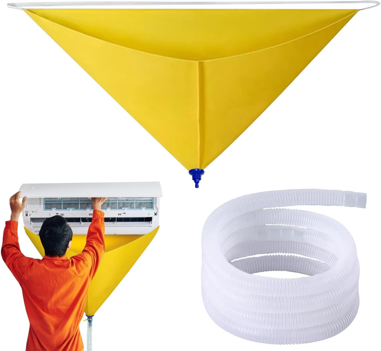 AC Cleaning Kit | Waterproof Split Ac Cleaning Kit | Household Tool for Home Users Business Users Outside Window Vent Fin