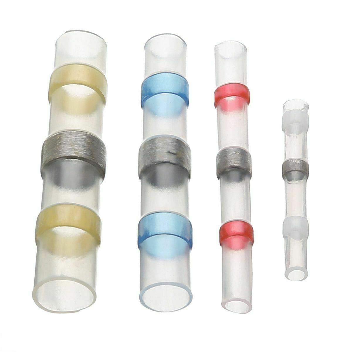 300 Stücke Sortiment Schrumpfschlauch Draht Crimp Drahtverbinder Solder Sleeve Kit