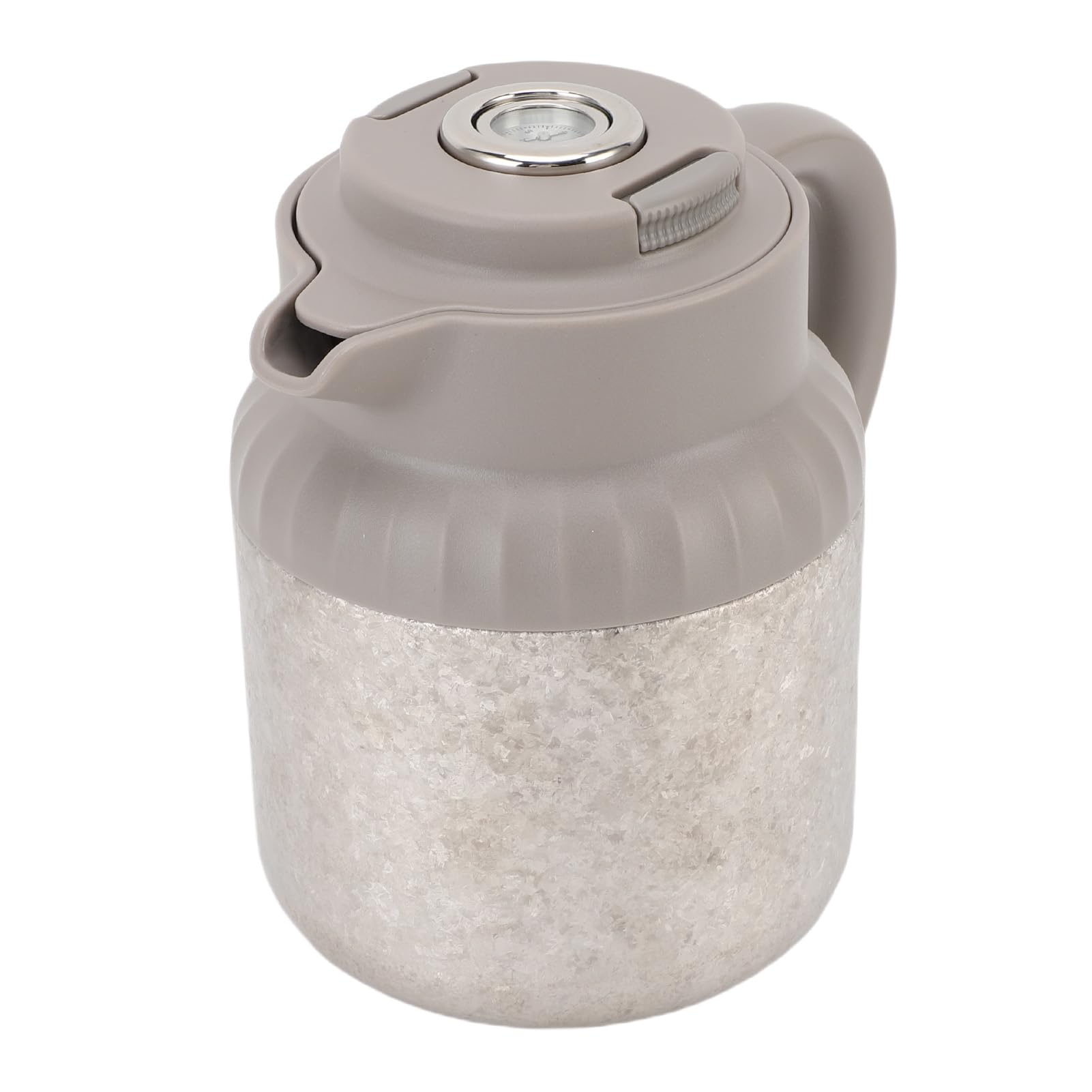 Fabater Punto de Separación de Agua de té de Filtración Fina con Exhibición Mecánica, Tapa Resistente a las Filtraciones, Ergonómico, para Consumo de Vivienda y Oficina, 1100 Ml de Capacidad