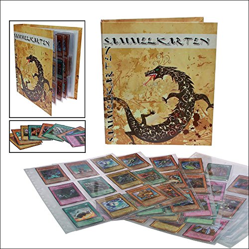 Album GAME Cards classeur de collection 20 feuilles pour 180 et 360 cartes 7925