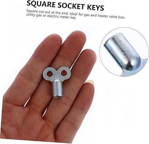 Miniatura 7 de Llaves de radiador para válvula de purga de aire con agujero cuadrado para un uso fácil