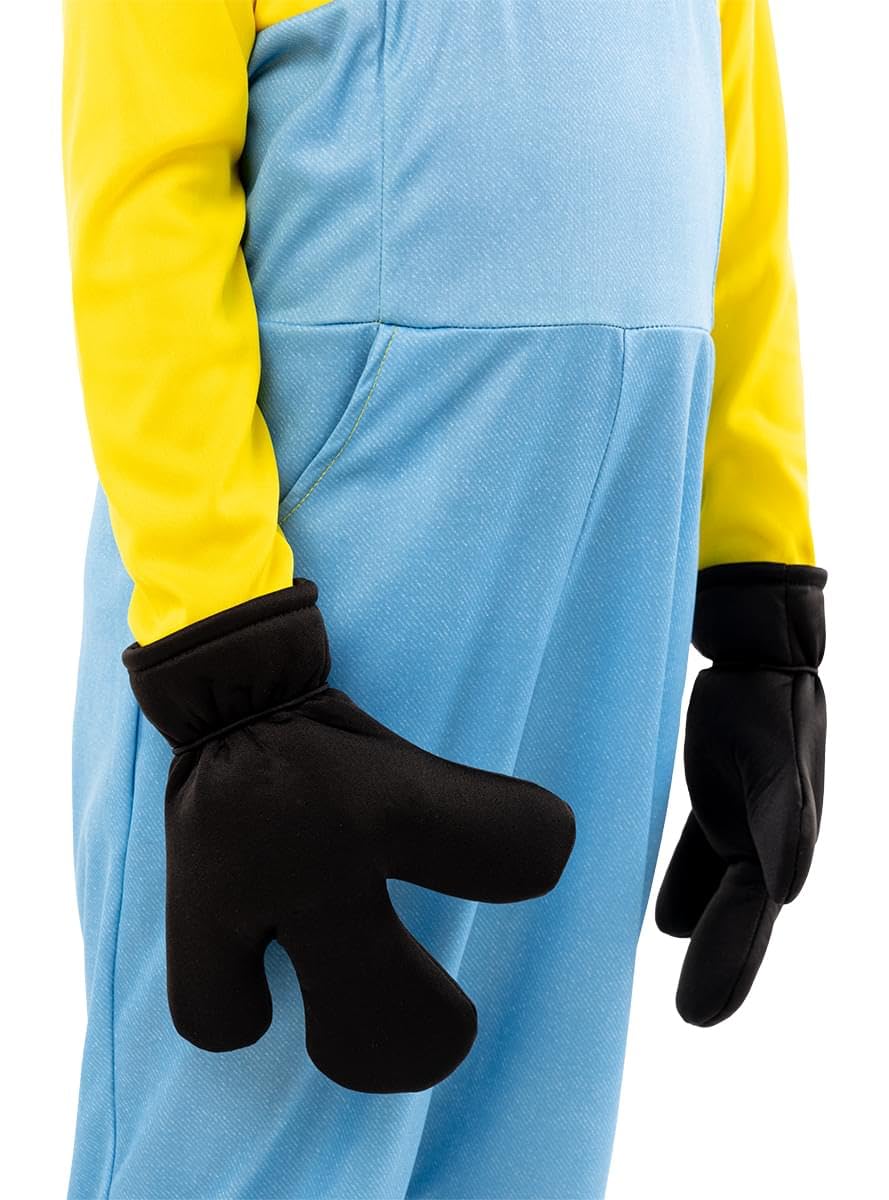 Gants De Minions Pour Enfant - Accessoire De Déguisement Noir Original Pour Carnaval, Halloween Ou Anniversaire - Funidelia