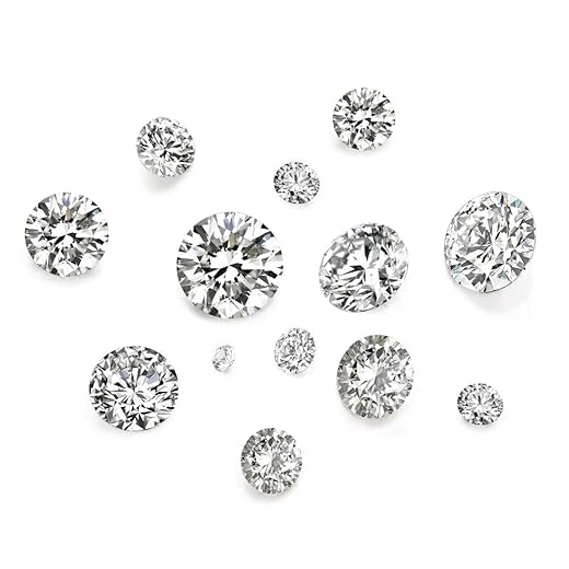 50Pcs Tiny Cubic Zirconia Rhinestones for Crafts