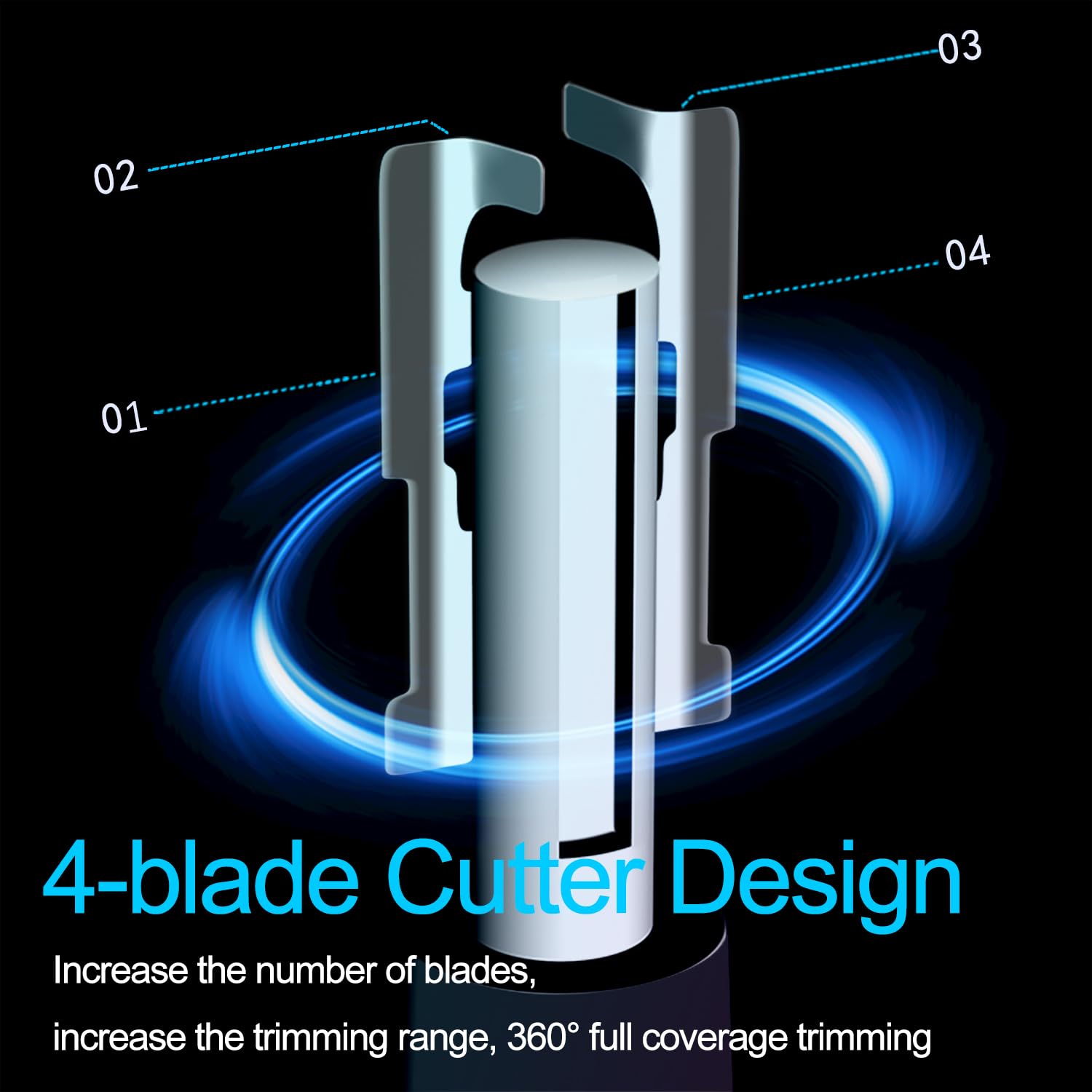 Ear and Nose Hair Trimmer for Men Women Professional, Metal Body — Amazon image 7