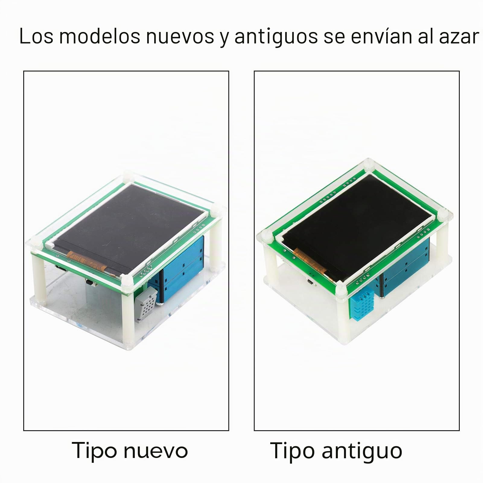 Detector de Calidad del Aire 2,8 Pulgadas Multifuncional Digital Auto PM2.5 Medidor de Calidad del Aire PM1.0, PM10.0, PM2.5, Temperatura, Humedad, Partículas