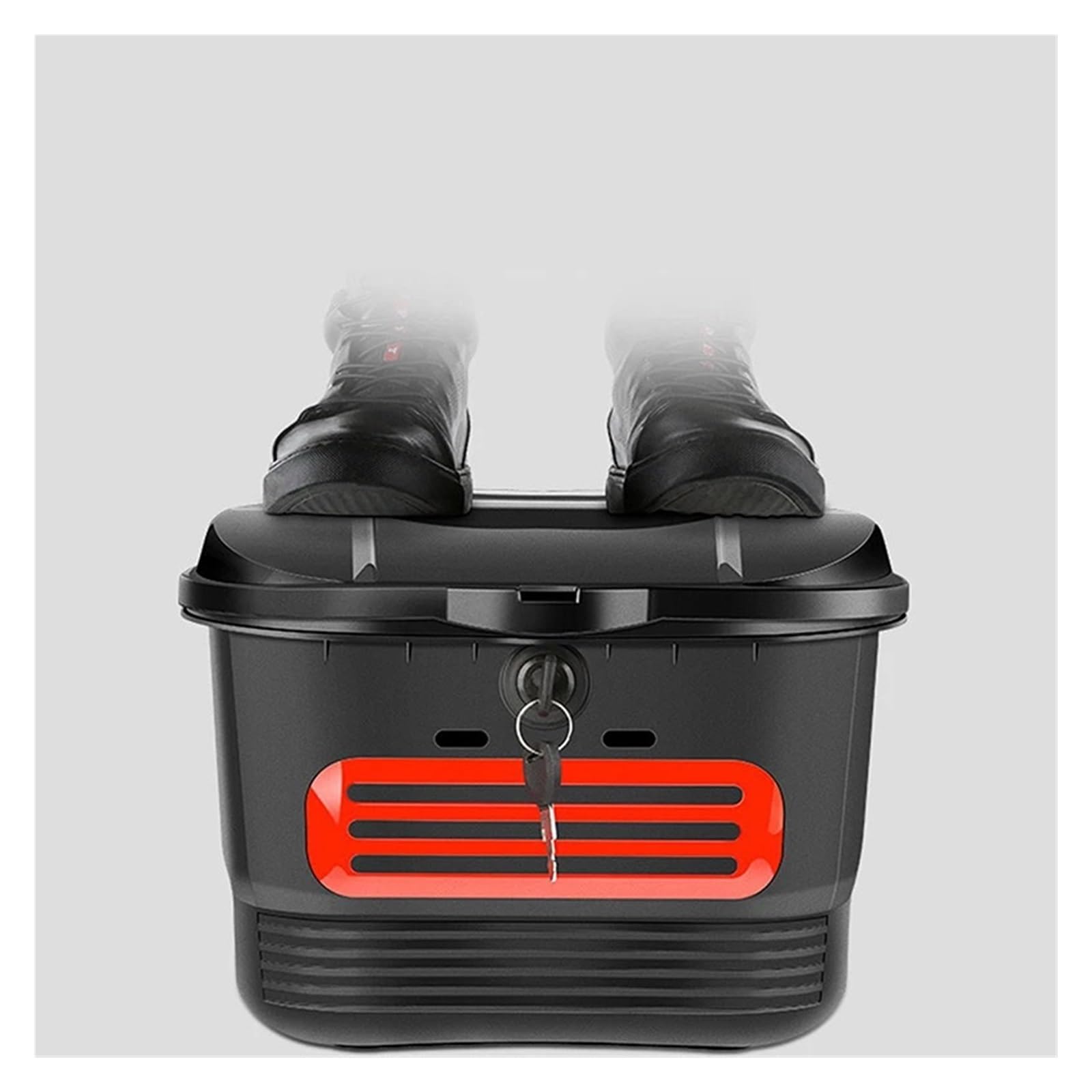 Cesta para Bicicleta Montar al Aire Libre con Cesta de Bloqueo Cesta Almacenamiento Bicicletas Scooter eléctrico y Delantera Bicicleta
