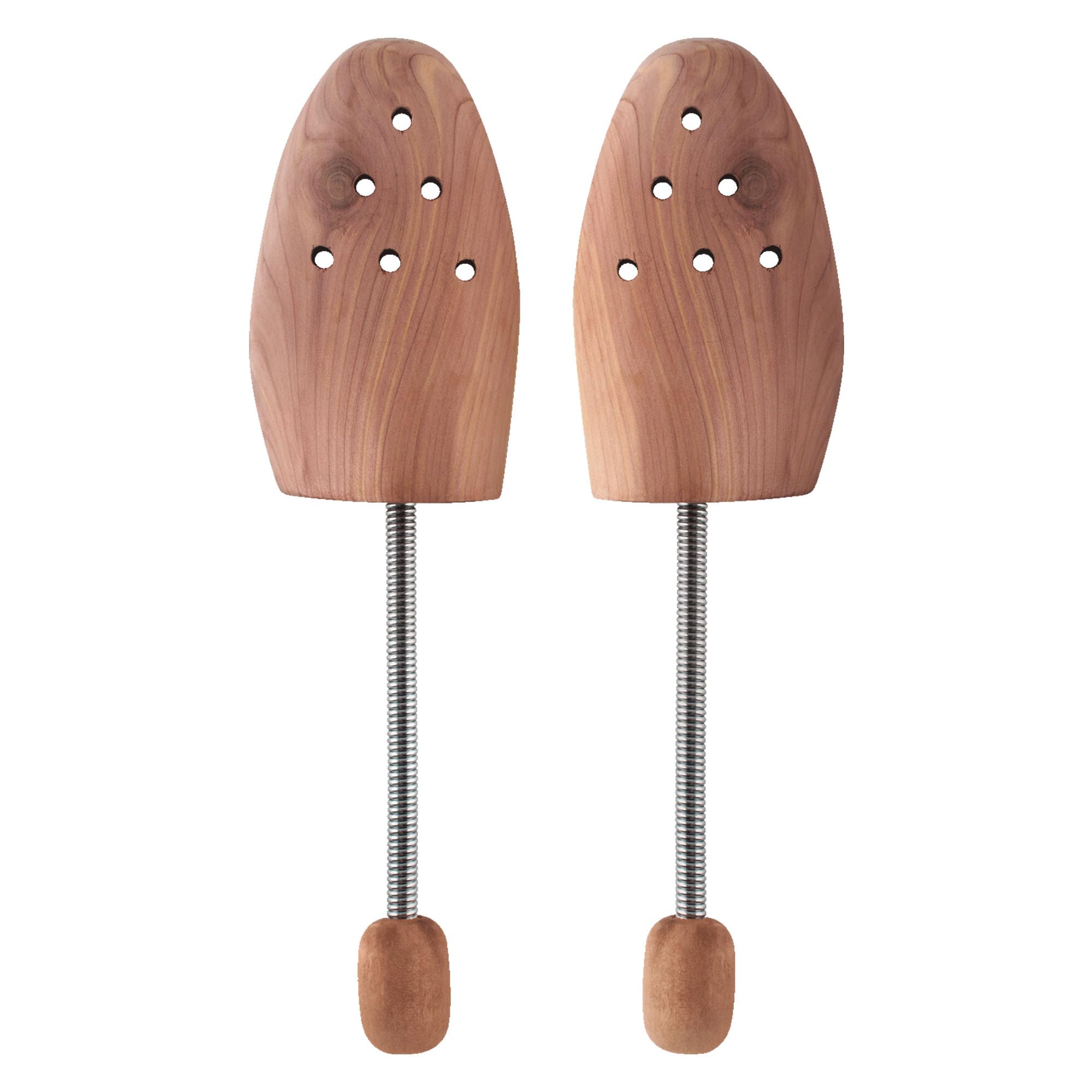 2GO - Horma de madera de cedro para zapatos de cedro para una óptima conservación de la forma y aroma natural