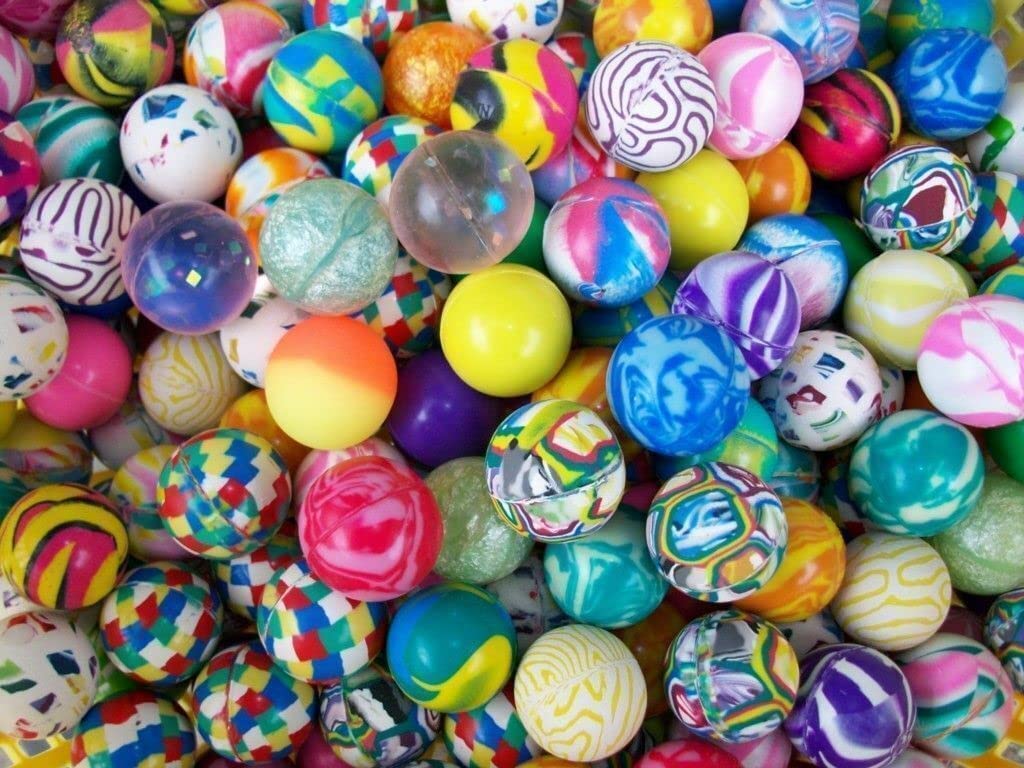 HOT BARGAINS Bouncy Balls For Kids Party Bags (100)