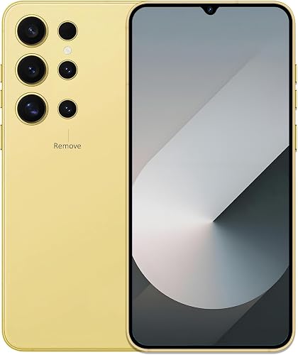 I25+ Ultra Unlocked Cell Phone Android 14, Octa-core Smartphone Mobile Phone, 6800mAh Battery Fast Charging, 6.3" FHD+ Screen, 4GB+128GB, 72MP Camera, Dual SIM Phone/GPS/Face ID - Gold
