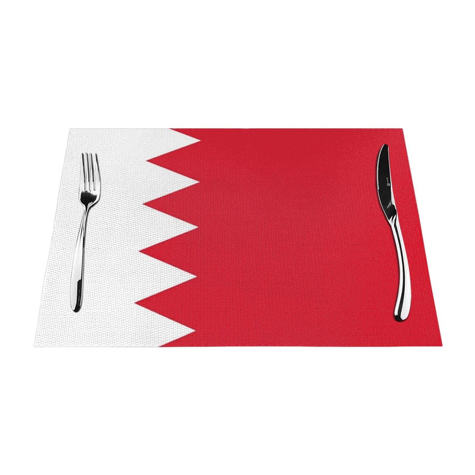Set de table en PVC tissé de qualité supérieure lot de 8