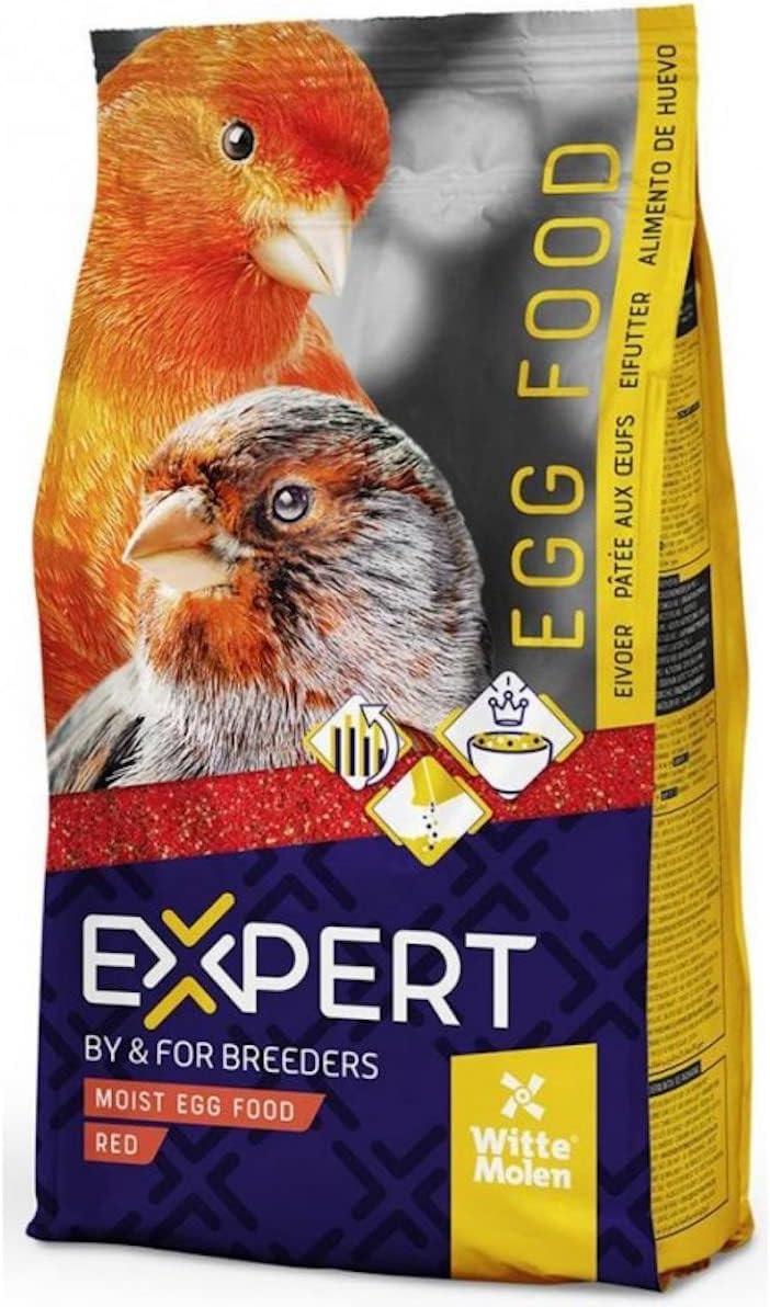Witte Molen Expert Egg Food Red Colour Premium for Birds, 1 kg