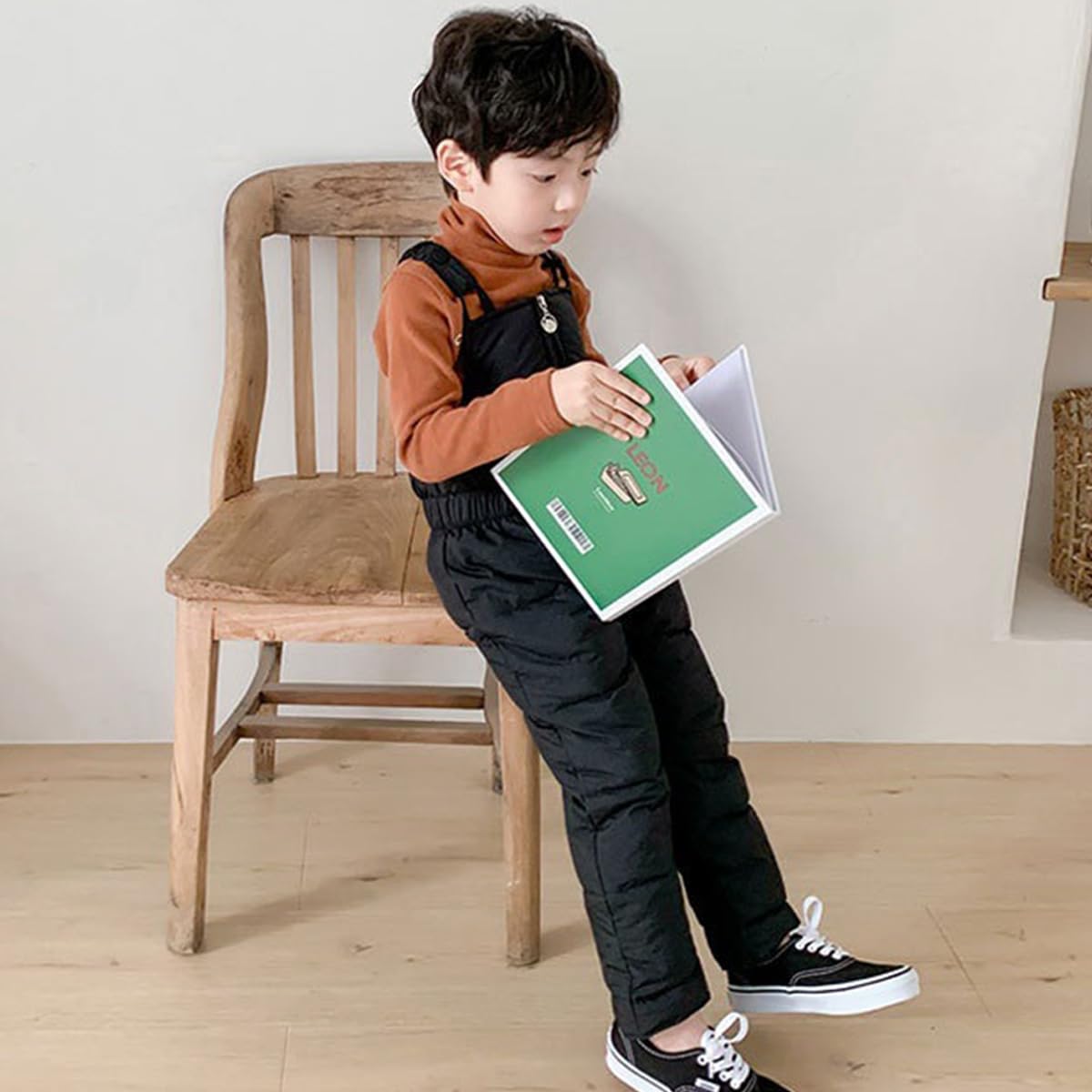 Bambini Pantaloni Invernali, Anti-Vento di Cotone, Overalls da Neve, Classici Suits da Sci, Caldi Snowsuits per Bambini da 9 Mesi a 5 Anni - Stili e comodità all'Aperto
