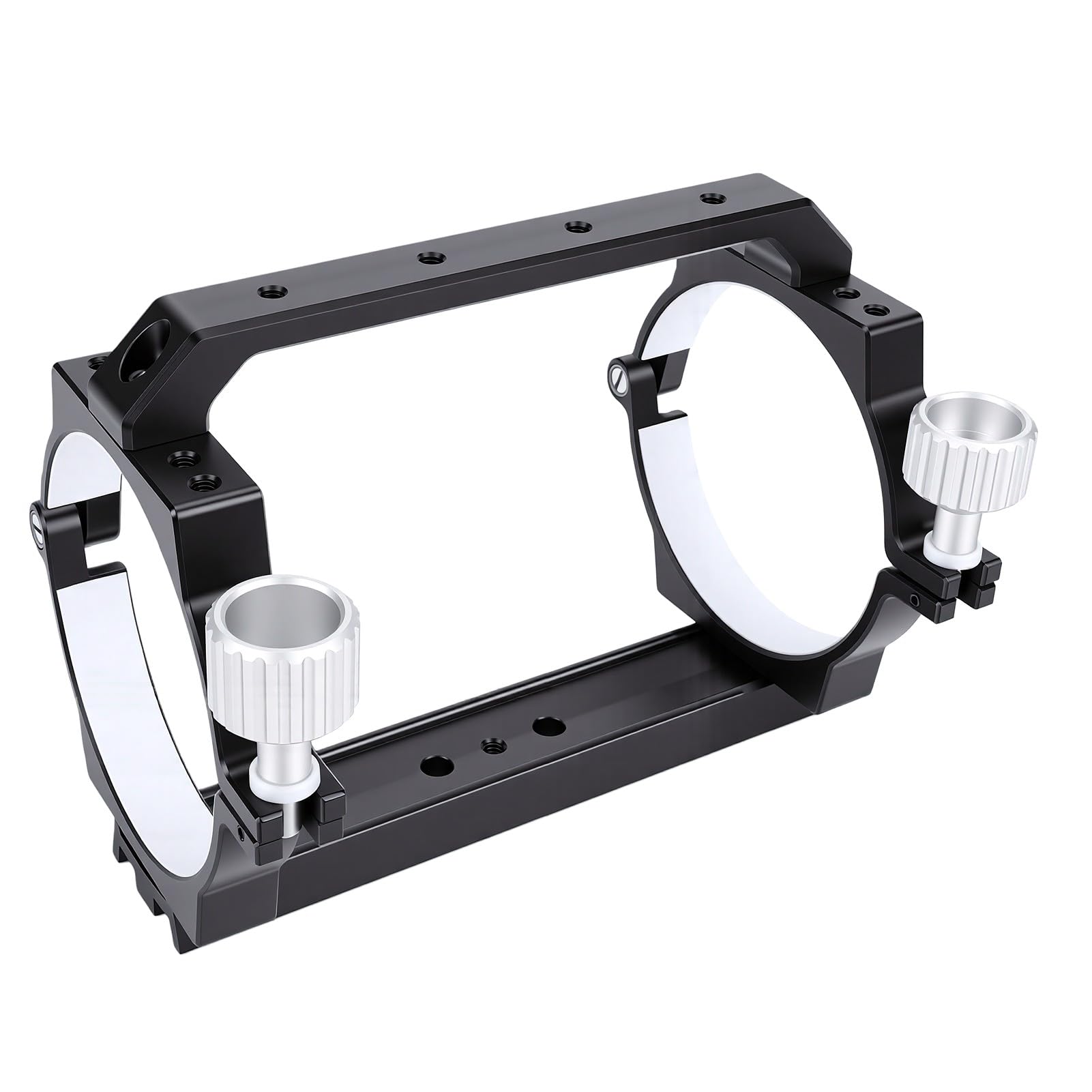Sxhlseller Abrazadera para Tubo de Telescopio con Anillo de Fijación de