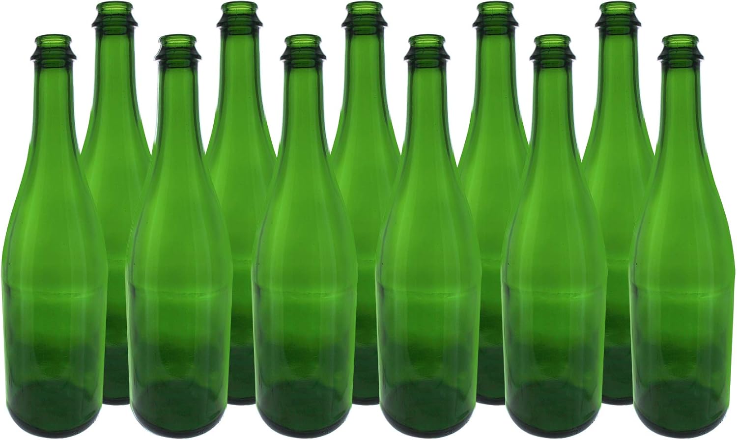 Home Brew Ohio 750ml Green Champagne Bottle Case of 12