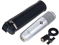 Vista 3 de PreSonus Micrófono de condensador cardioide de diafragma grande PX-1 con filtro pop y paquete de cable XLR