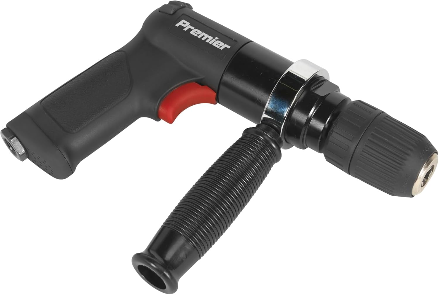 Sealey SA621 Air Drill көмөкчү туткасы тиркелген