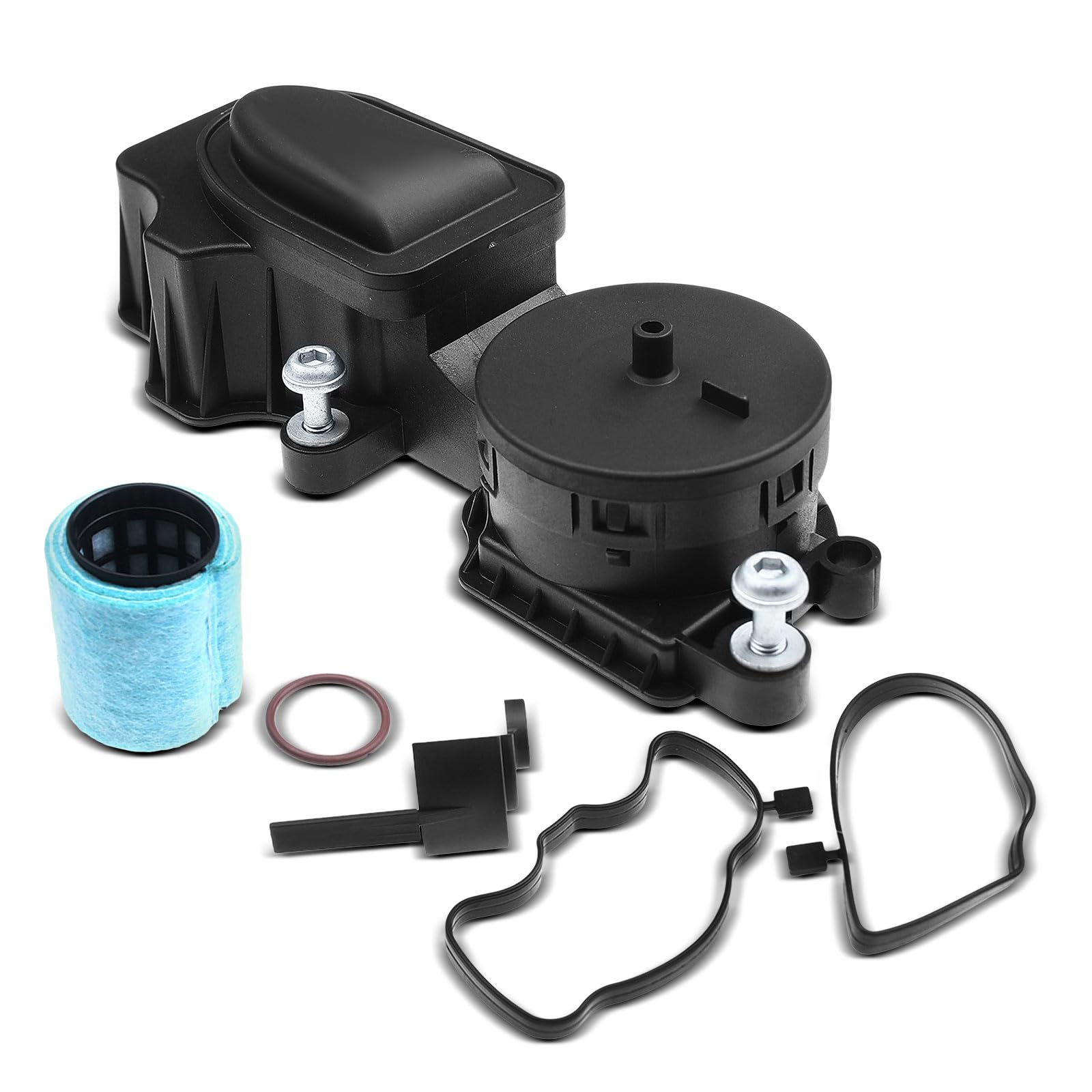 Frankberg Ensemble séparateur d'huile pour soupape de ventilation du | carter Compatible avec: Série 3 E46, Série 5 E39, Série 5 Touring E39, Série 3 Touring E46