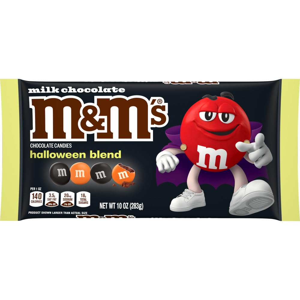 MILK CHOCOLATE HALLOWEEN BLEND 10 OUNCES PER BAG by M&M's – 10 Ounce (Pack of 1)