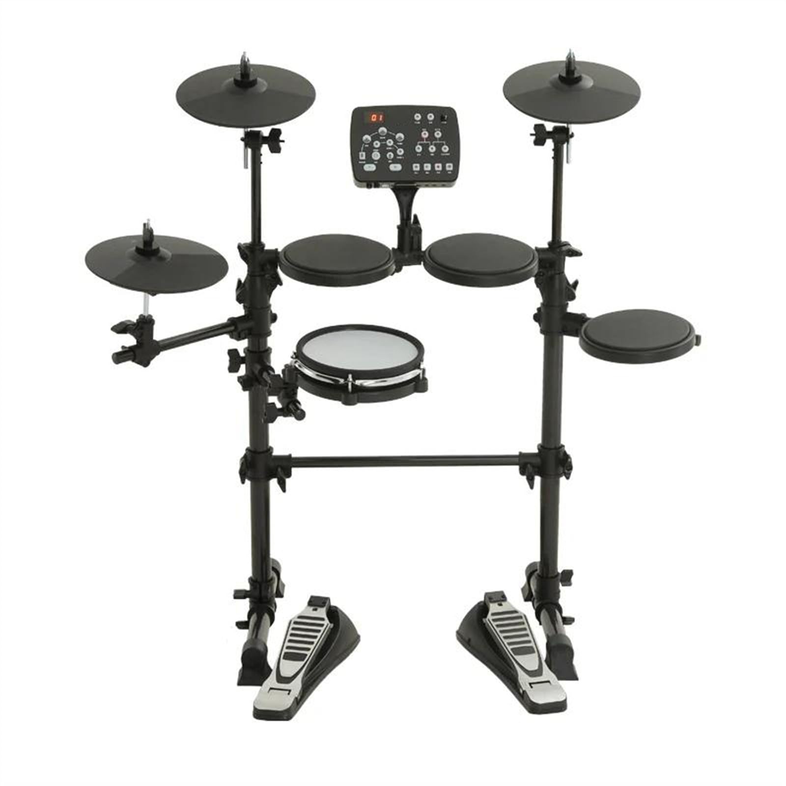 Beliebtes 7-teiliges Einsteiger-Set Für Percussion-Instrumente. Elektronisches Schlagzeug-Set Mit Umfangreichen Und Praktischen Schnittstellen Elektronisches Schlagzeug