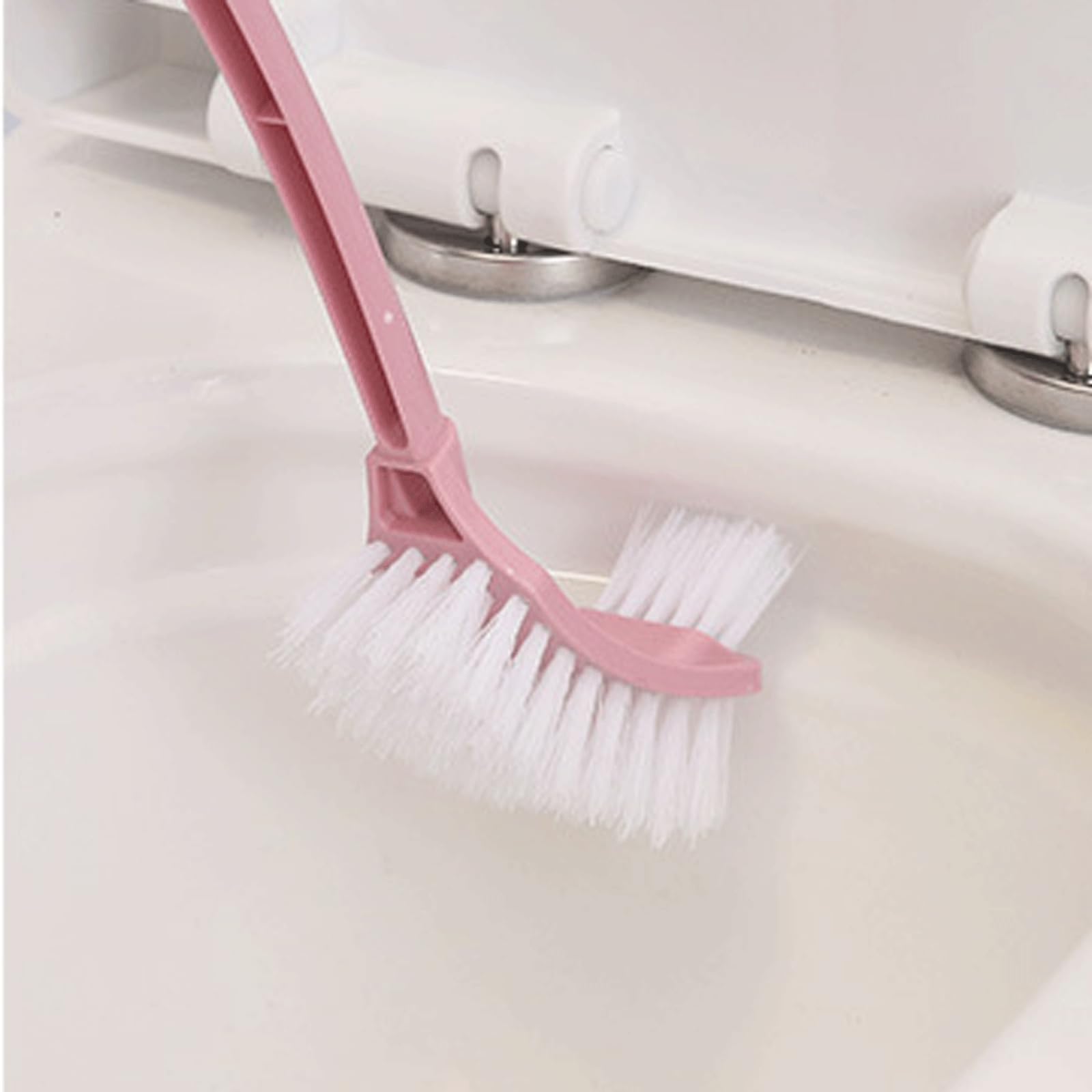 Juego de cepillos de agua con mango largo y cepillo de inodoro de base de doble cara para limpieza de baño Scovolino por cepillo de inodoro de agua para una higiene eficaz y fácil de usar.