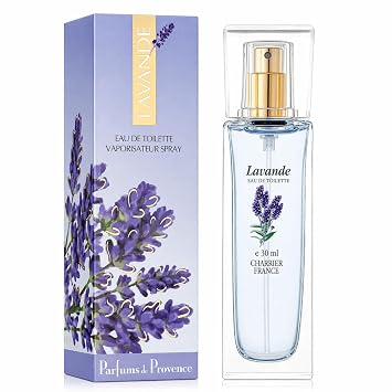 Charrier Parfums - Eau de Toilette Lavande Fine Lavander Spray - 30 ml - Made in Provence, France