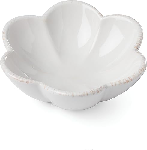Lenox French Perle - Plato para anillos de vieiras, 1 unidad, color blanco