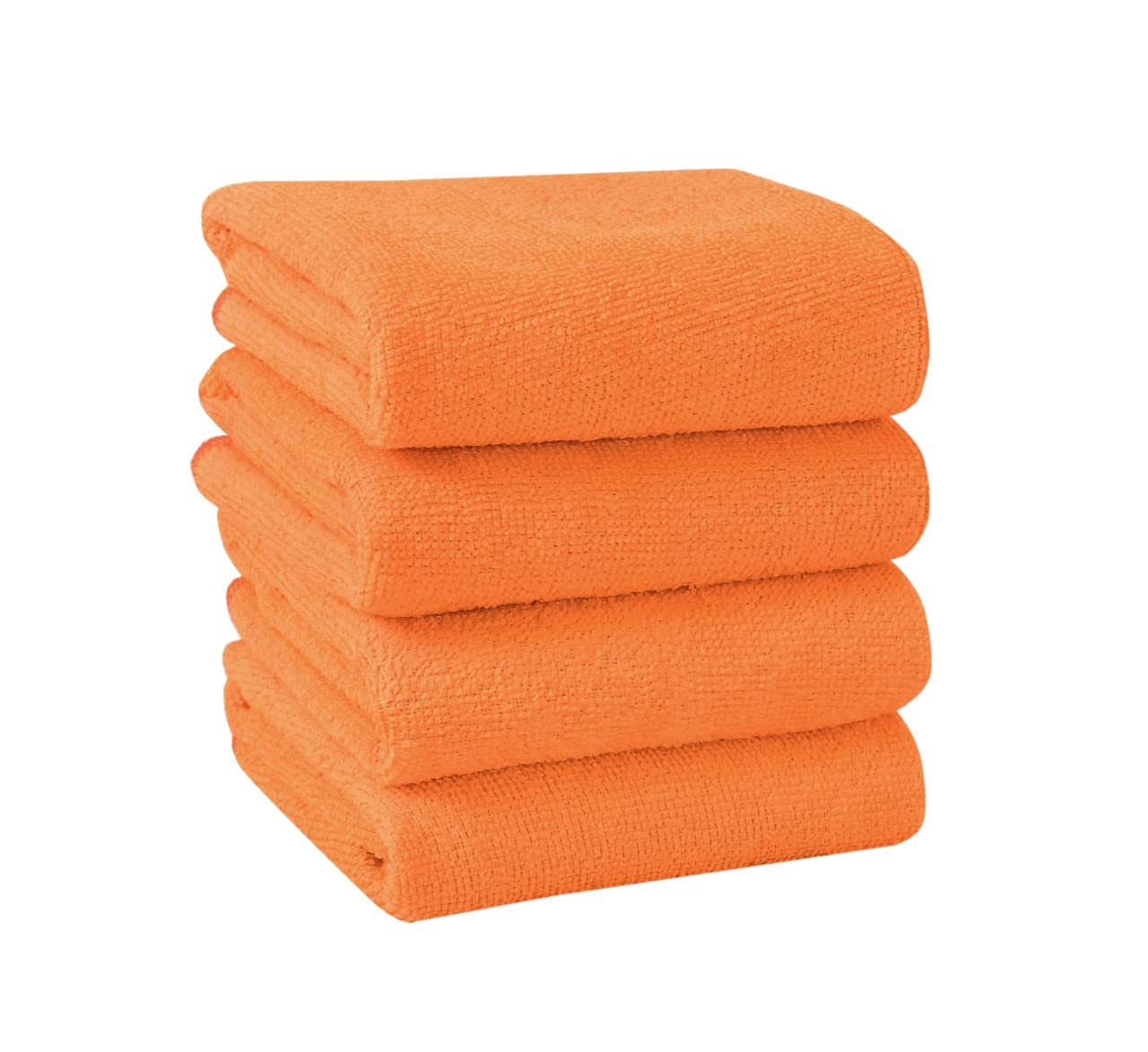 Megakleen Microfiber Cleaning Cloth for Home, Kitchen, Car, Bike Polishing,Mobile Phone, Laptop 40 X 40 Cm Microfiber Towels Multipurpose Use, (Pack of 4, Orange) (B0BRQH1LKK) Amazon Price History, Amazon Price Tracker