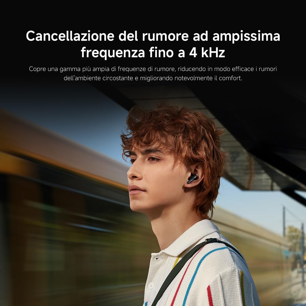 XIAOMI Redmi Buds 5 Pro, In-ear Auricolari Wireless,10h+38h Batteria, viola | Driver coassiali duali personalizzati, Hi-Res Audio e LDAC, ANC 55dB, IP54