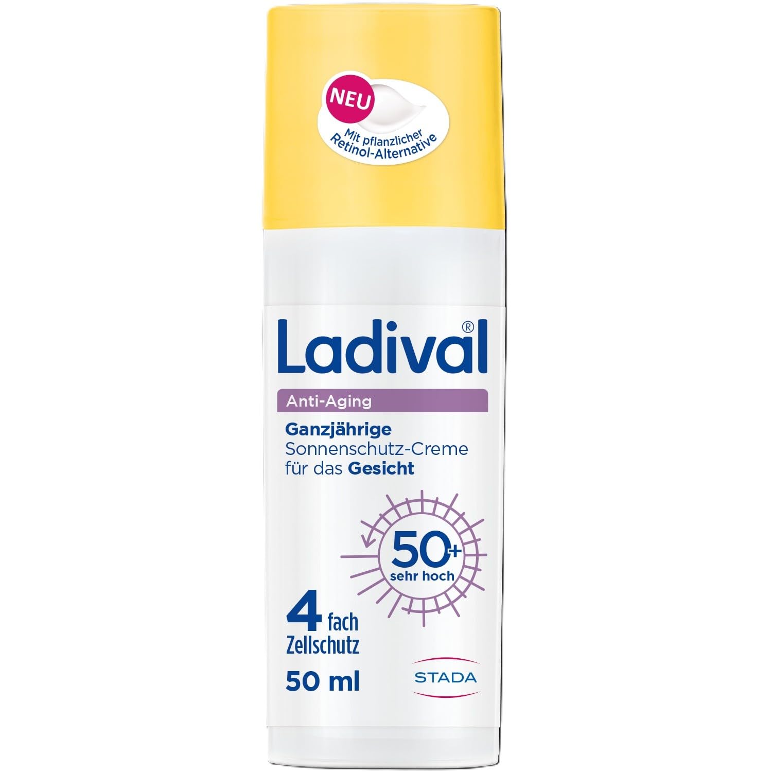 Ladival Anti-Aging Sonnenschutz-Creme Anti-Aging Sonnenschutz-Creme mit Hyaluronsäure & pflanzlicher Retinol Alternative