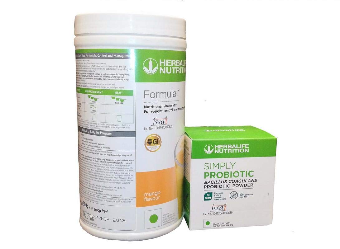 HERBALIFE NUTRITION Formula One Shake with Simply Probiotic