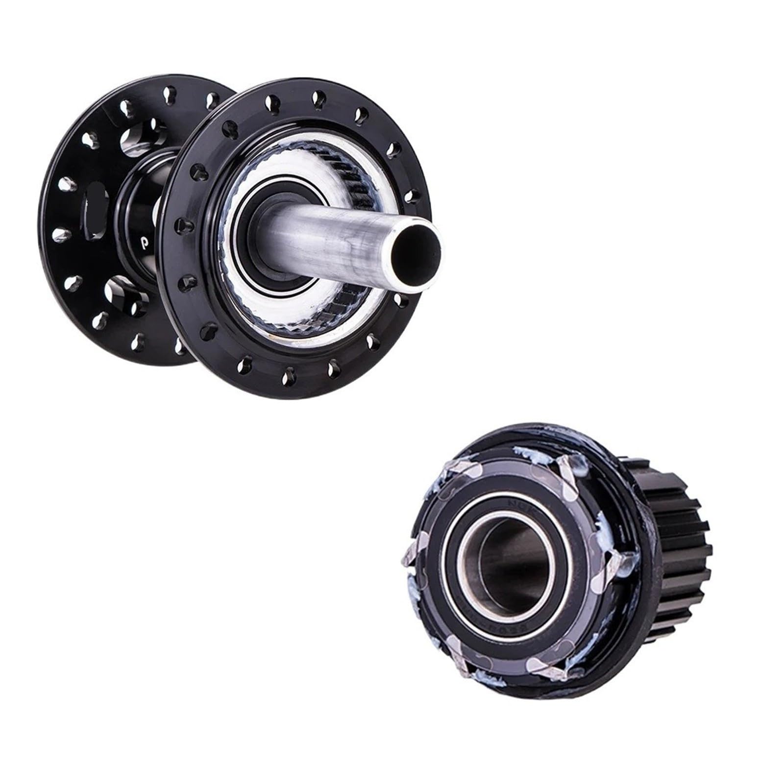 P3 6Pawl Disco Hub 32H DT370 XM490 D041SB D042SB QR Eje Pasante