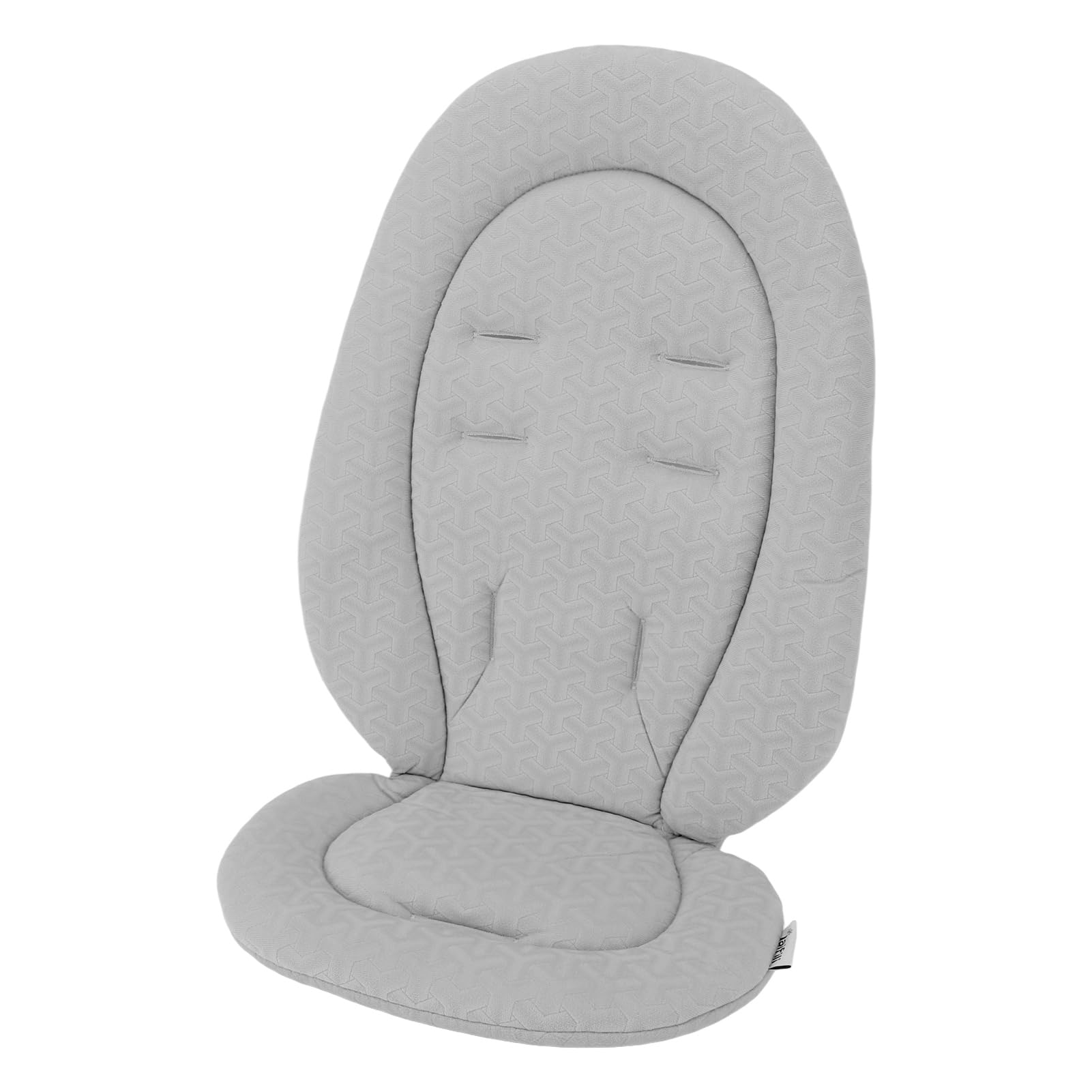 Topiky Baby Stroller Cushion Enhanced Comfort Anti Slip Bottom Washable Removable Stroller Seat Liner Carriage Seat Insert Toddler Travel System with High Chair Universal Fit (Light Gray)