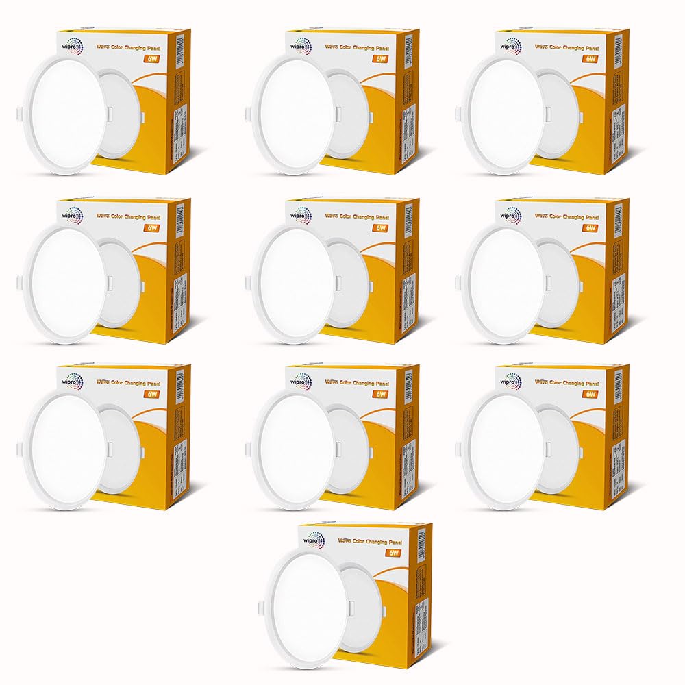Wipro Colour Changing Panel - Adjustable LED Lighting -10