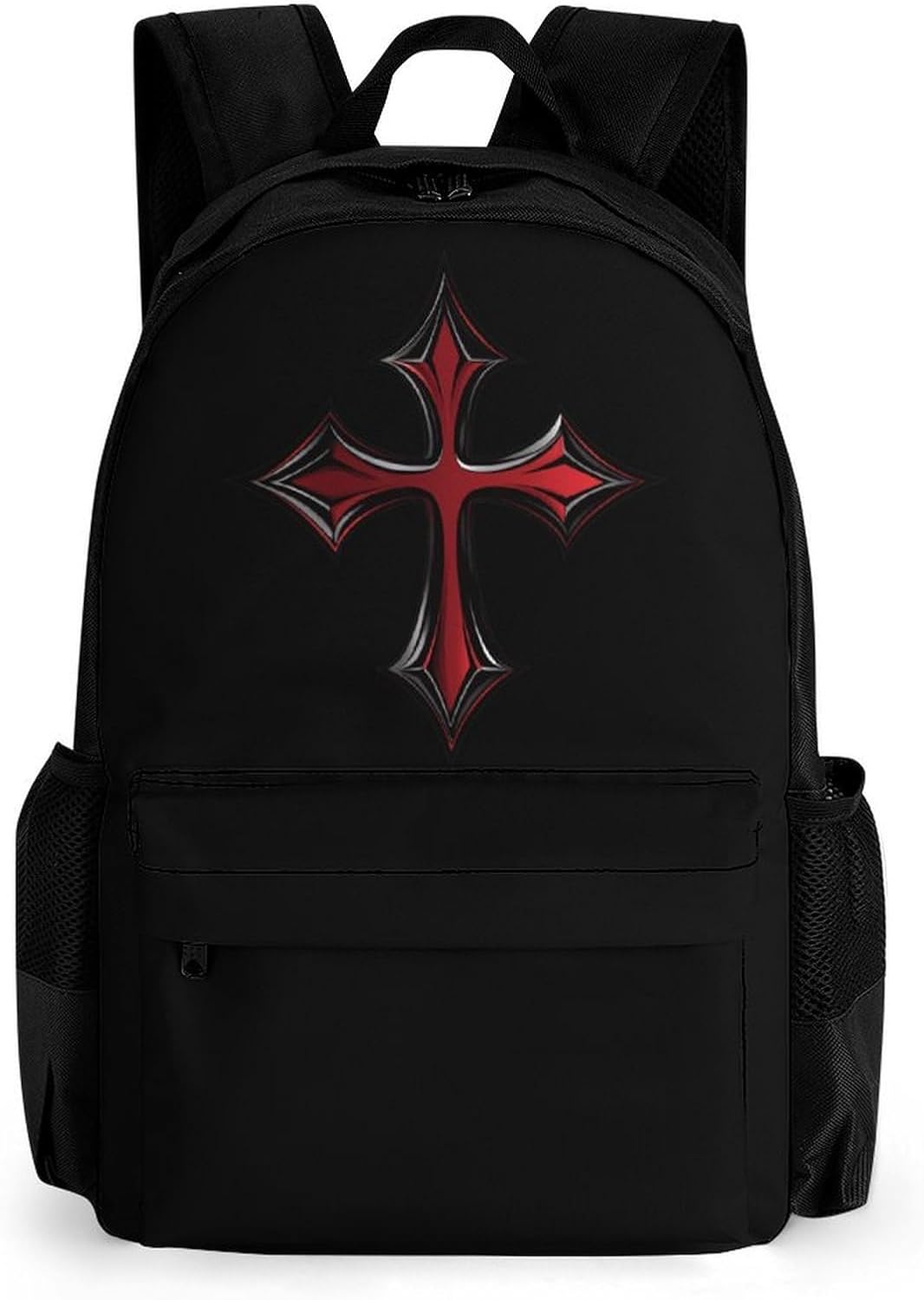 Bloody Iron Cross Laptop Backpack for Men Women Fashion Computer Bag Business Travel Daypack