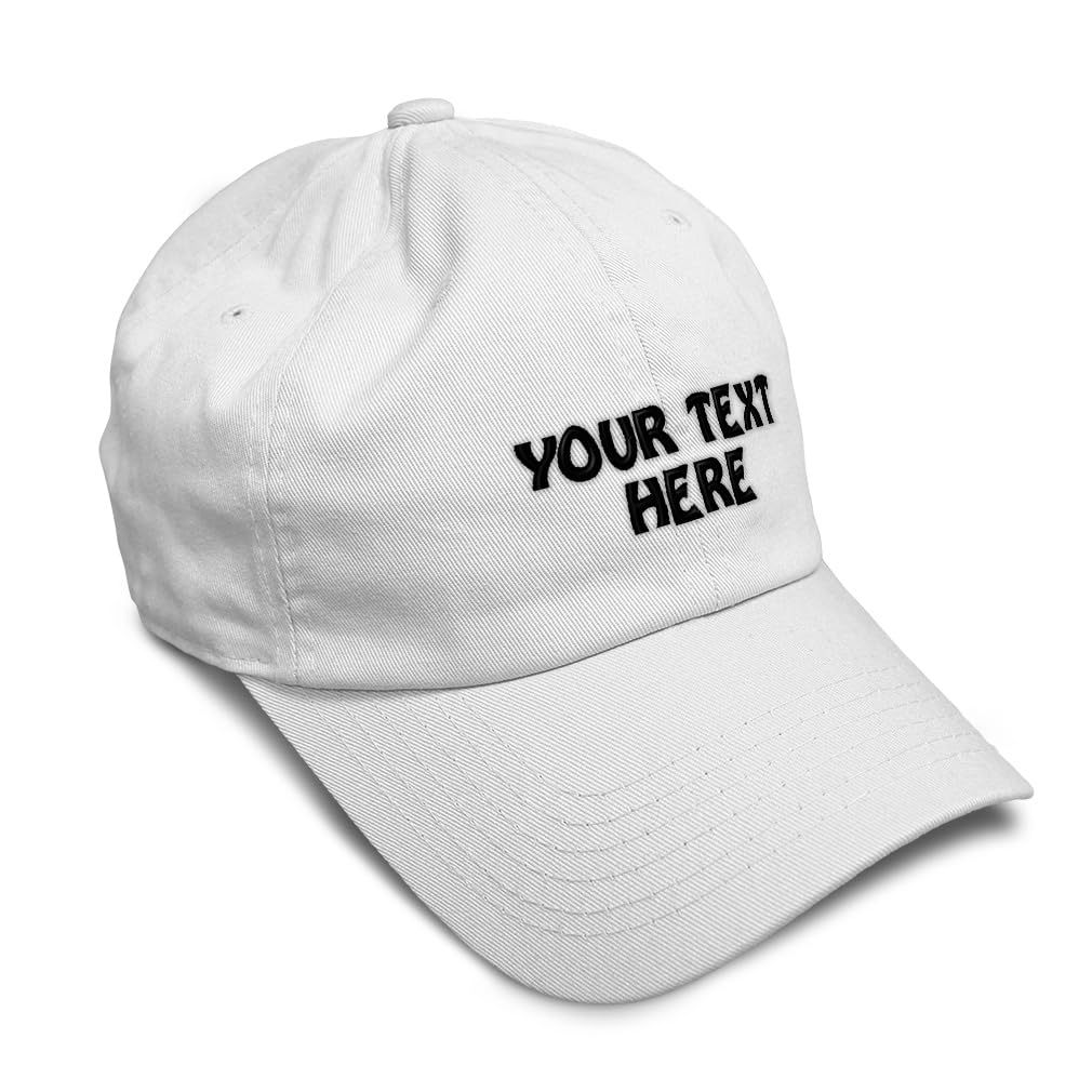Soft Custom Embroidered Baseball Cap, Cotton Dad Hat Men Women