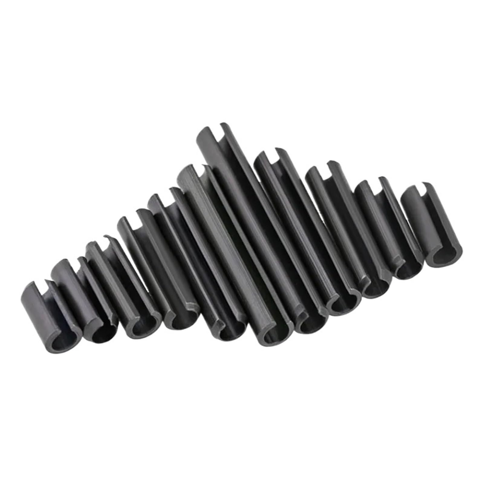 Pasadores de carbono negro M3 elásticos para posicionamiento y fijación