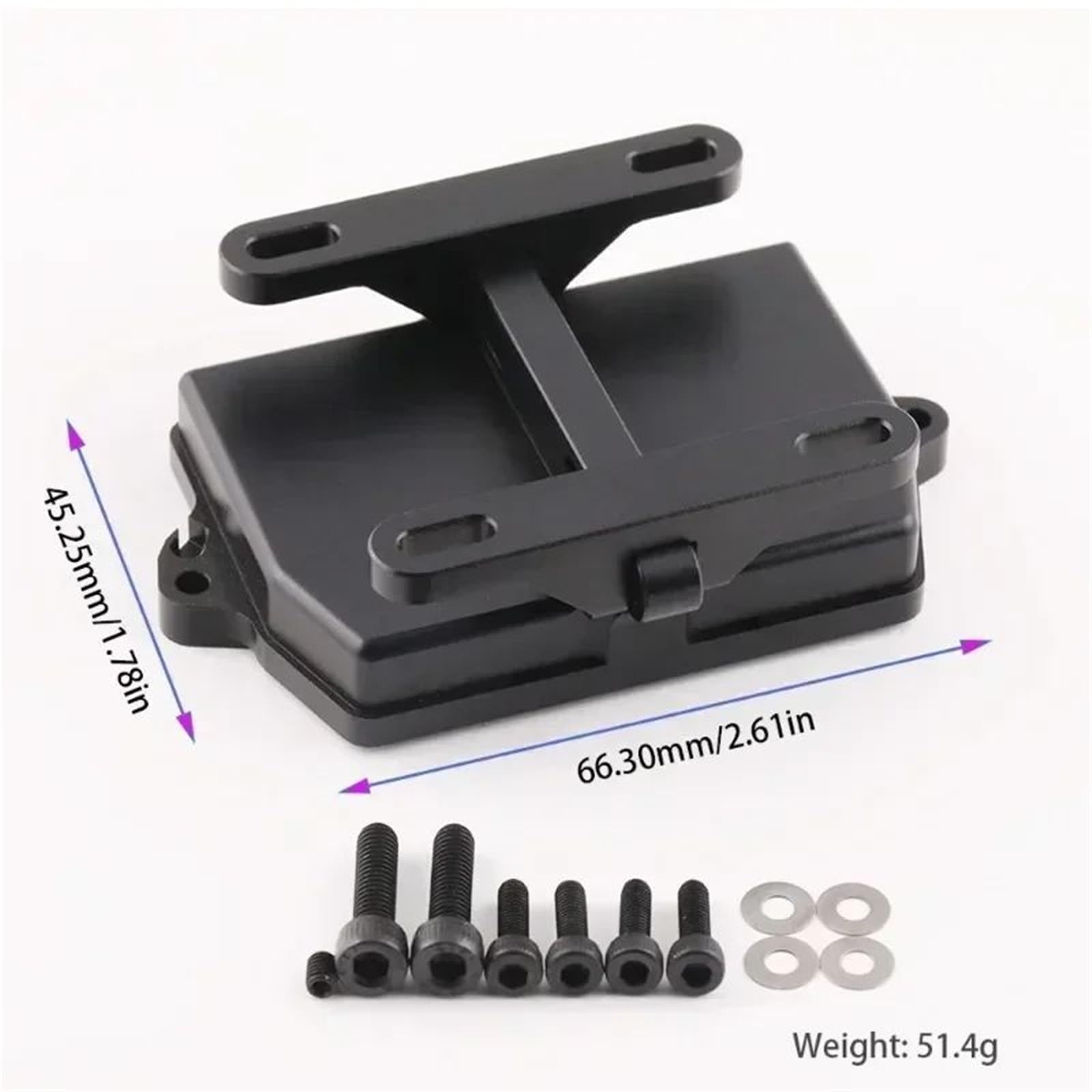 Scatola Ricevente Coperchio Del Filo In Metallo 7724 Per X-Maxx Trxs 6S 8S Per XRT 1/5 1/6 RC Auto Aggiornamenti Parti Decorative Ricambio Ricambi Modellini RC