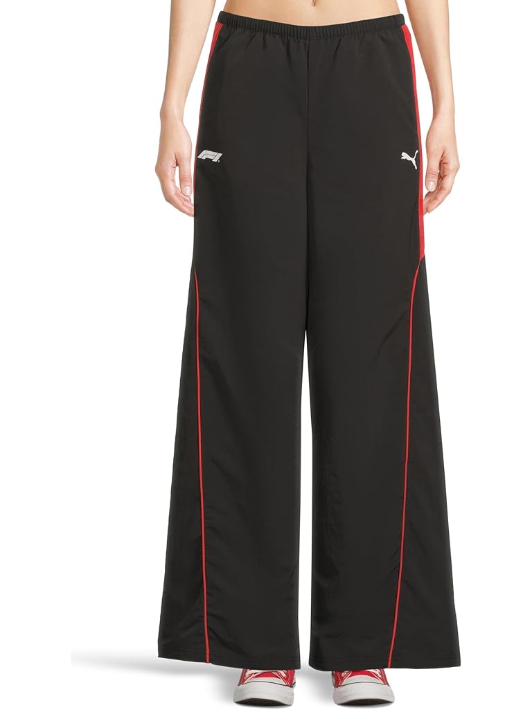 Black PUMA Formula 1 Woven Pants