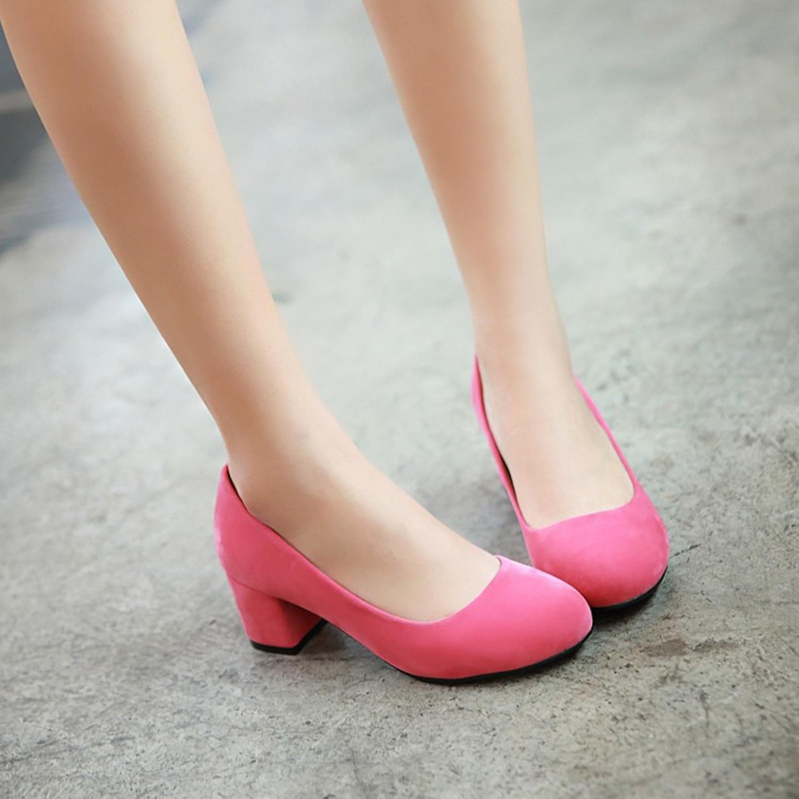 Damen Velours Dirndlschuhe Mit Riemchen Elegante Tanzschuhe Fesselriemchen Absatz Schuhe Für Hochzeit Oktoberfest Und Party
