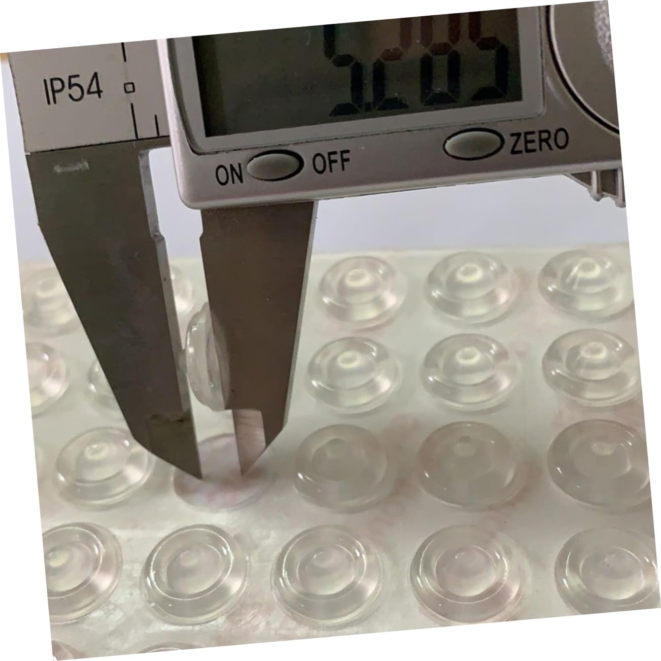 TEHAUX 200pcs Cabinet Door Bumper Self Adhesive Mute Crash Pad Door Damping Pad for Kitchen Cabinet